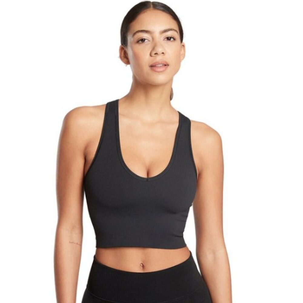 Athleta Aurora Crop Rib Tank